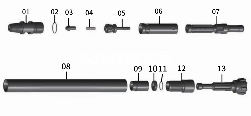 DTH Hammer And Drill Bit For Mining DHD3.5 bits - 副本