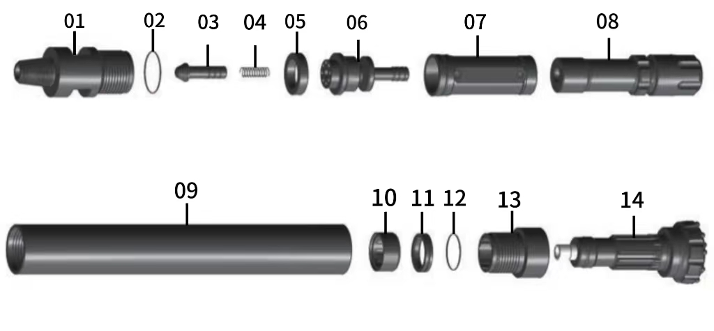 Innovative Solutions for Rock Drilling: QL DTH Hammer QL60