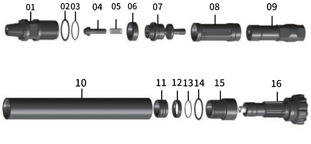 Increase Your Drilling Speed with QL DTH Hammer QL80