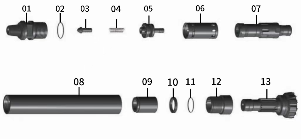 Achieve Precision Drilling with QL DTH Hammer