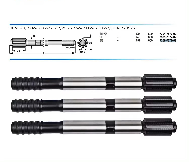 Hot selling HL650 HL700 adaptors shank