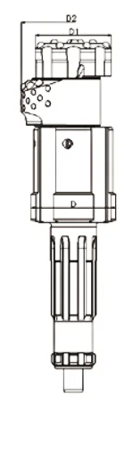 118-358mm Overburden Odex Eccentric Drilling Casing System